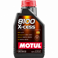 Motul Масло моторное синтетическое 8100 X-CESS 108944 5w30 1л